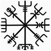 Vegvisir (Signpost, runic compass)