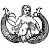 Melusine (Alchemical Siren, Twin-tailed Mermaid)