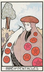 Nine of Pentacles
Tarot Card